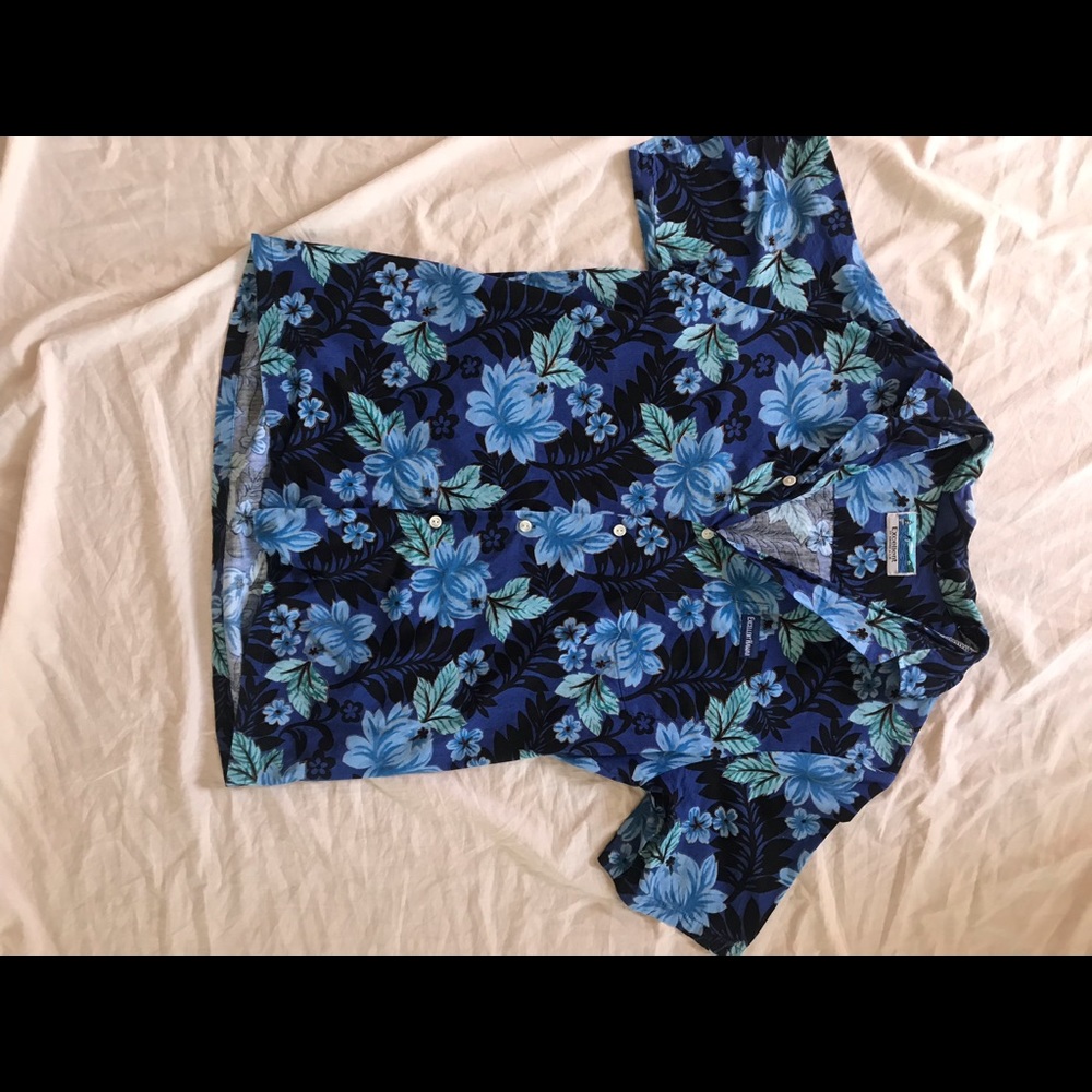 Blue authentic Hawaiian shirt